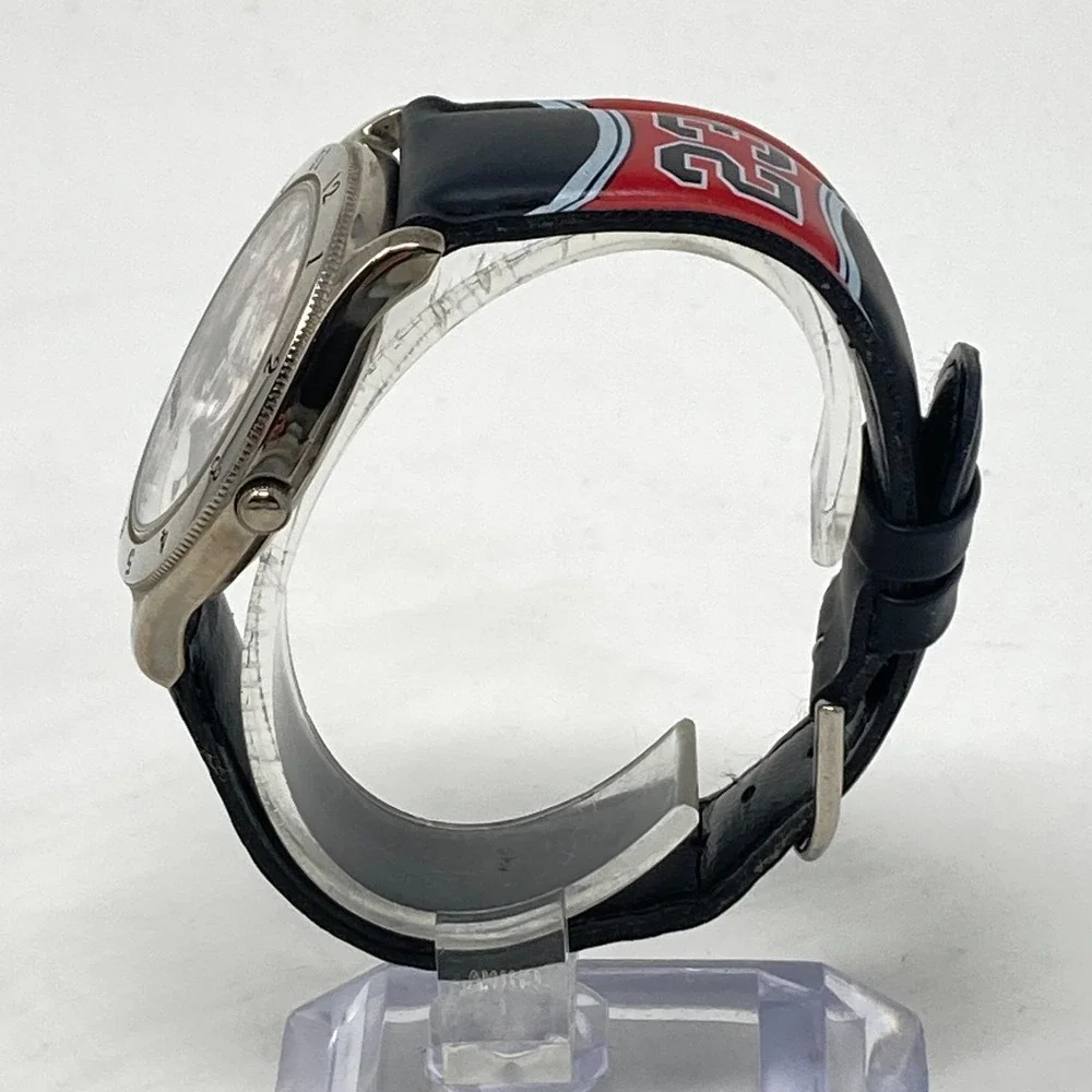Vintage Wilson Michael Jordan Watch Men 39mm Silver Tone #23 New Battery